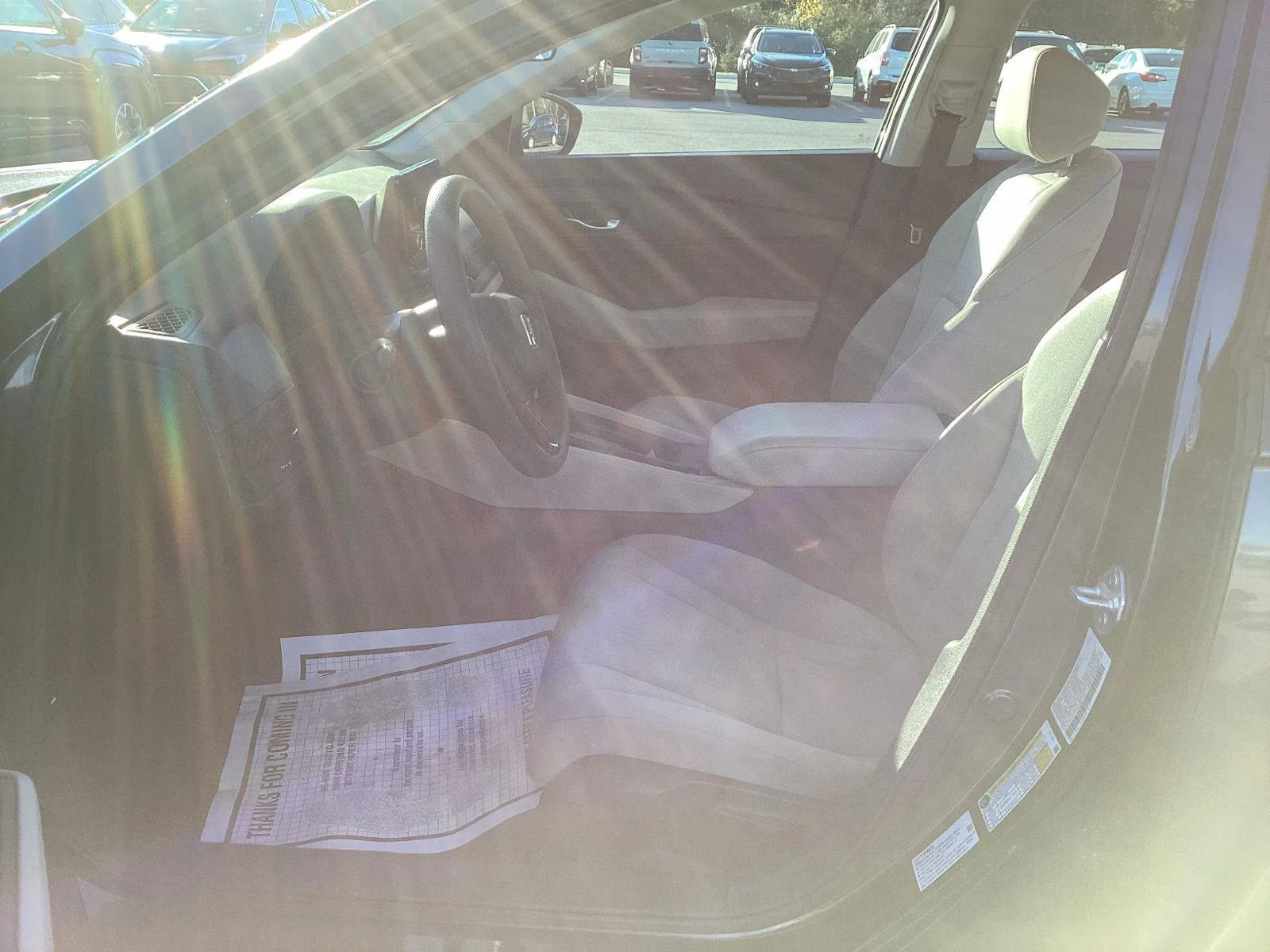 Used 2024 Meteorite Gray Metallic Honda LX image 14