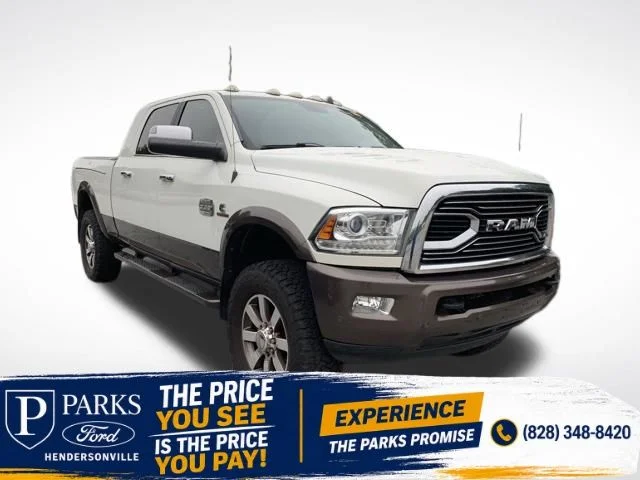 Used 2018 Pearl White Ram Laramie Longhorn image 1