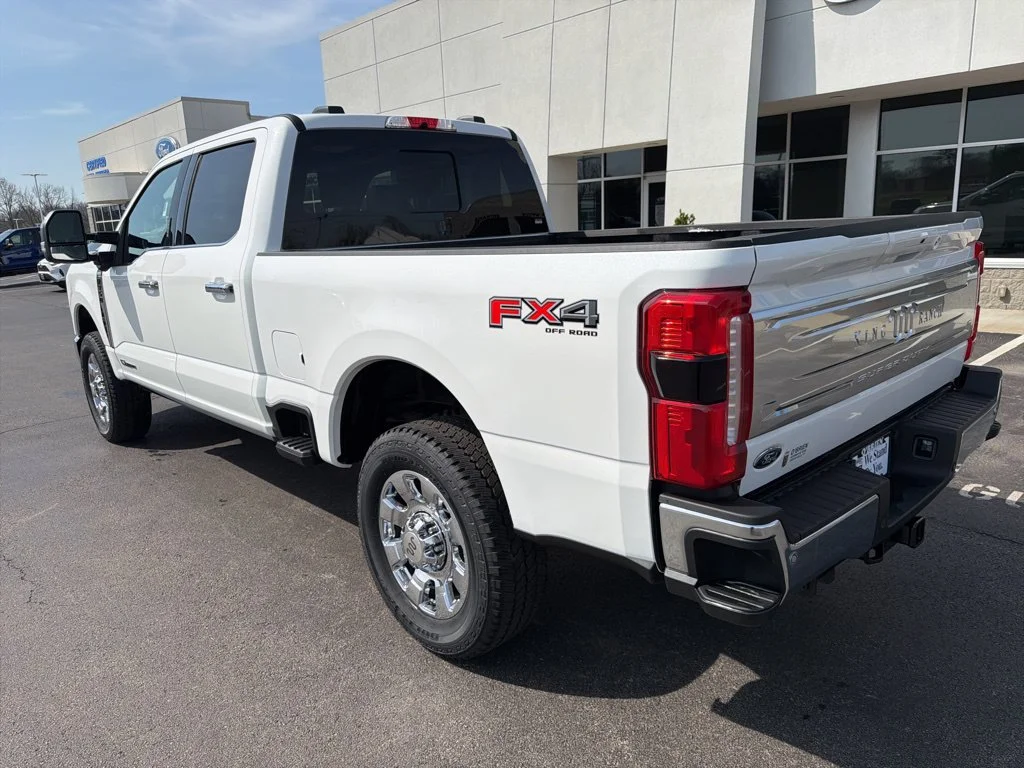 New 2026 Star White Metallic Tri-Coat Ford F-350® King Ranch® image 3