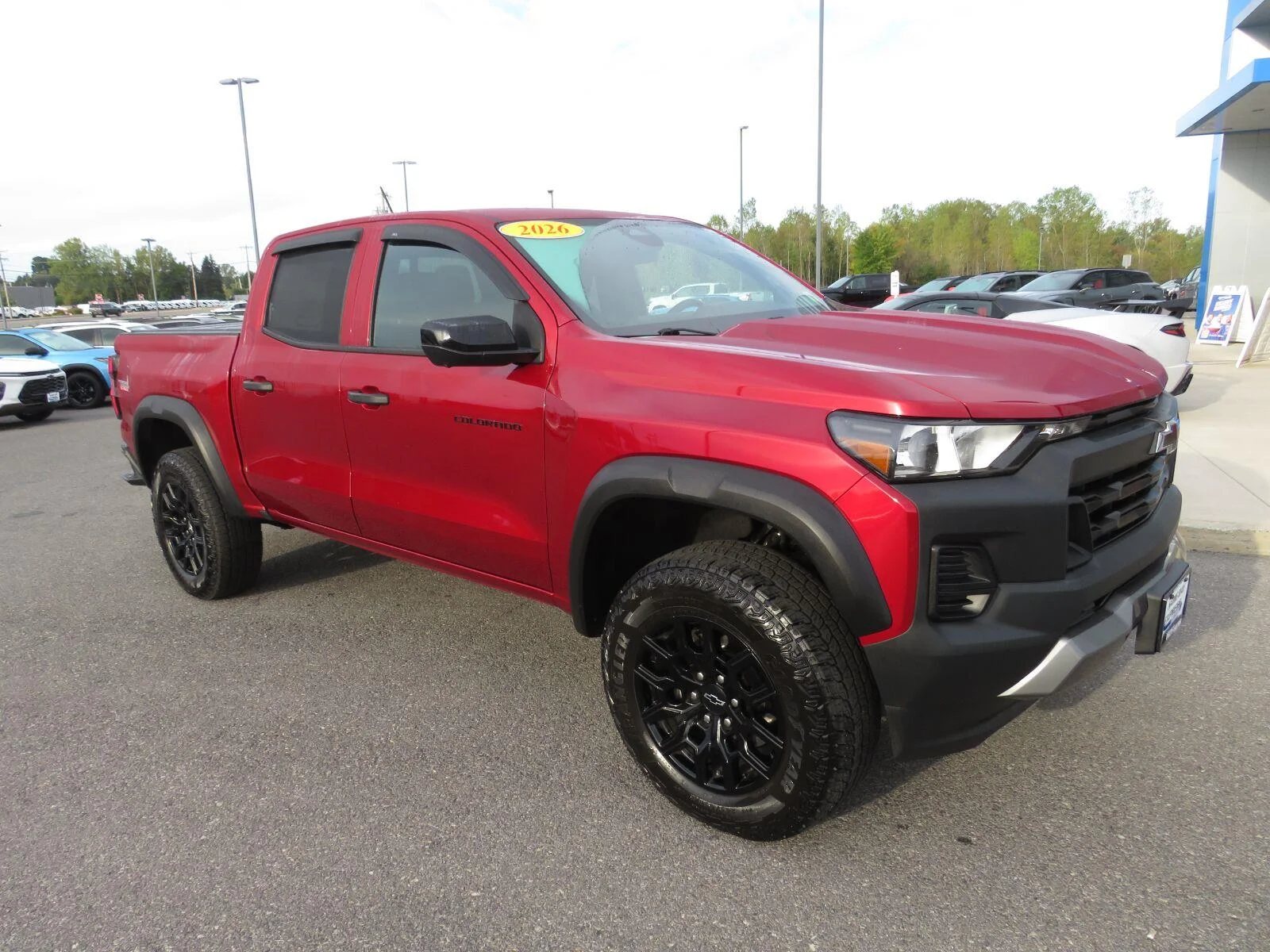 Used 2026 Radiant Red Tintcoat Chevrolet 4WD Trail Boss image 5