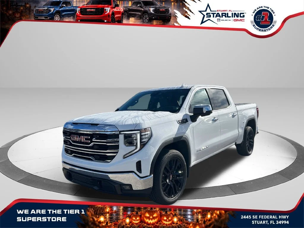 New 2026 Summit White GMC SLT image 1