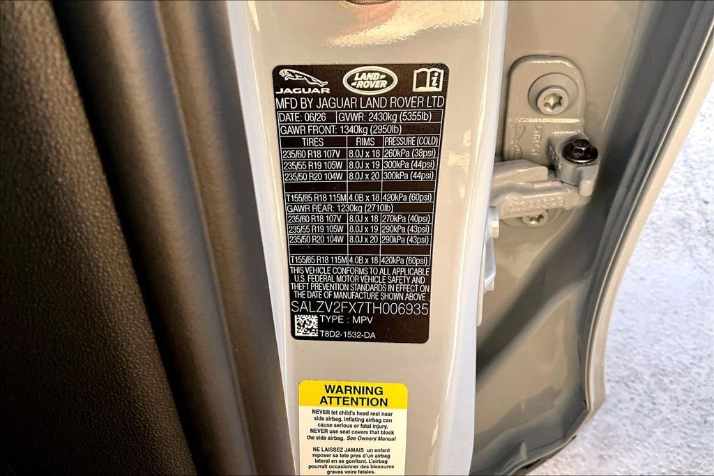 New 2026 ARROIOS GREY Land Rover Hoxton Edition image 8