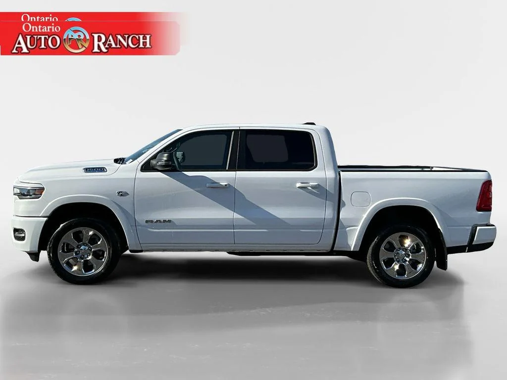 New 2026 Bright White Clear-Coat Exterior Paint RAM Big Horn image 2