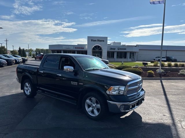 Used 2018 Brilliant Black Crystal Pearlcoat Ram Harvest image 1
