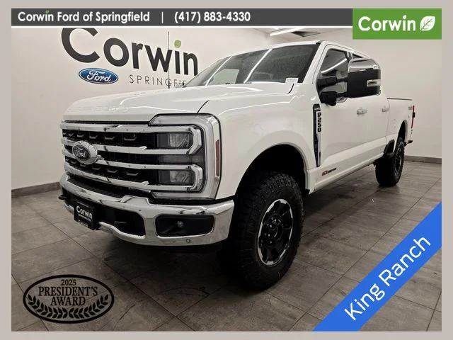 New 2026 Star White Metallic Tri-Coat Ford F-250® King Ranch® image 1