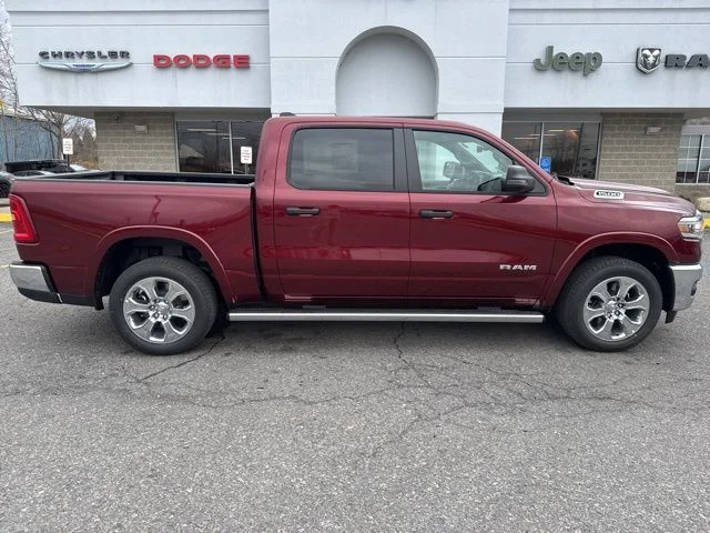 New 2026 Delmonico Red Pearl-Coat Exterior Paint RAM Big Horn/Lone Star image 8