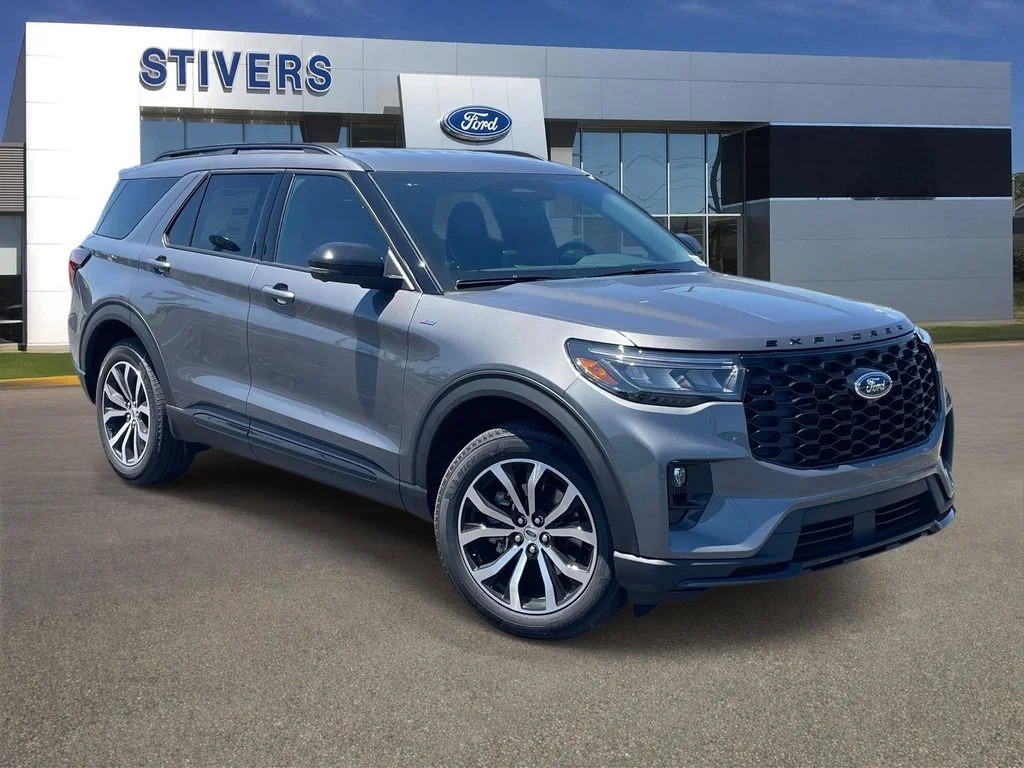 New 2026 Carbonized Gray Metallic Ford ST image 1