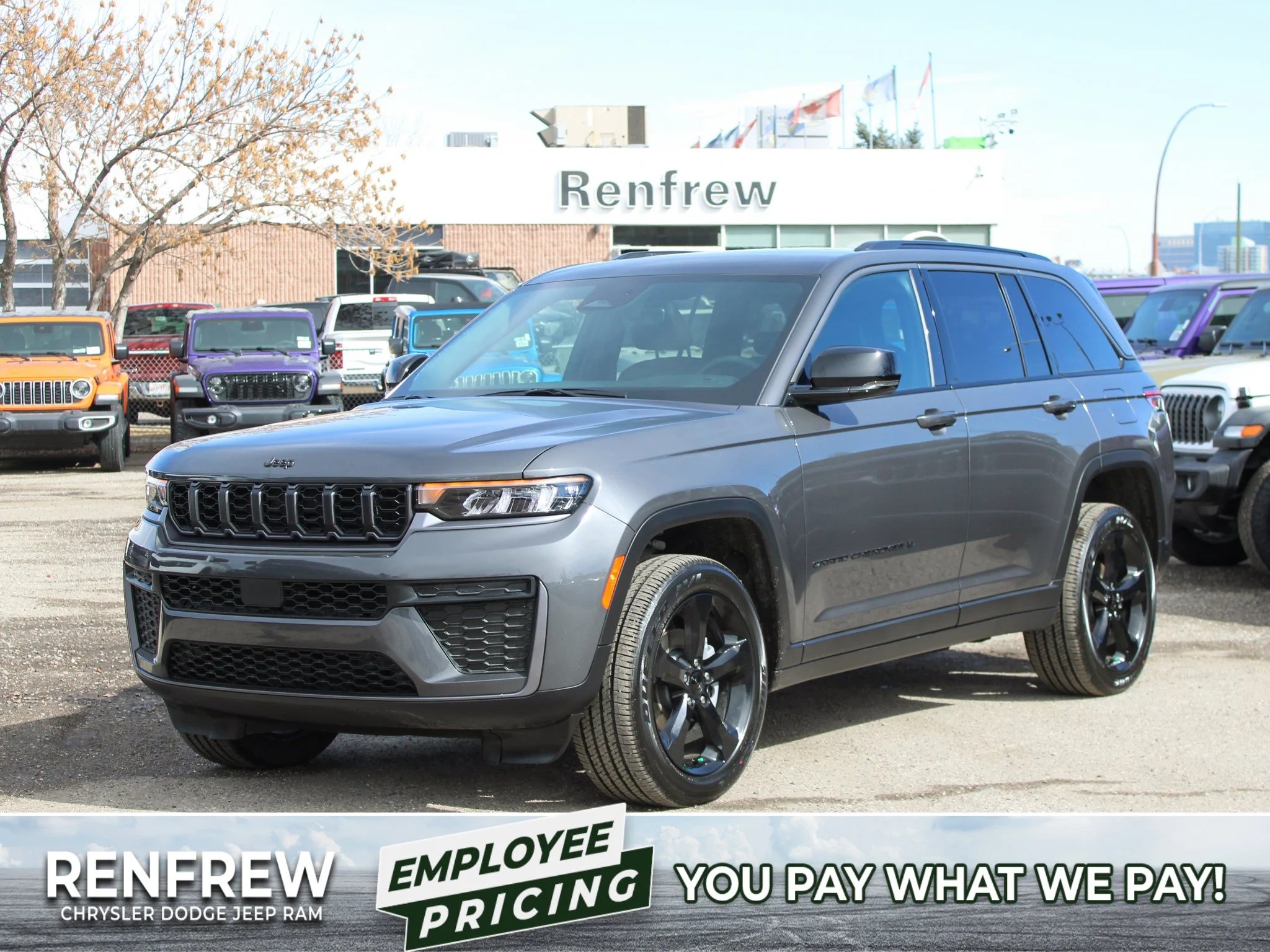 New 2026 Grey Jeep Altitude*, 2.0L Turbo image 1