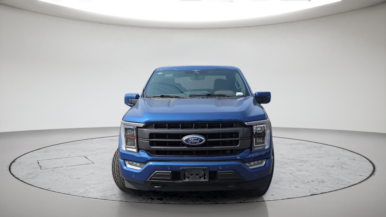 Used 2023 Atlas Blue Metallic Ford Lariat image 2