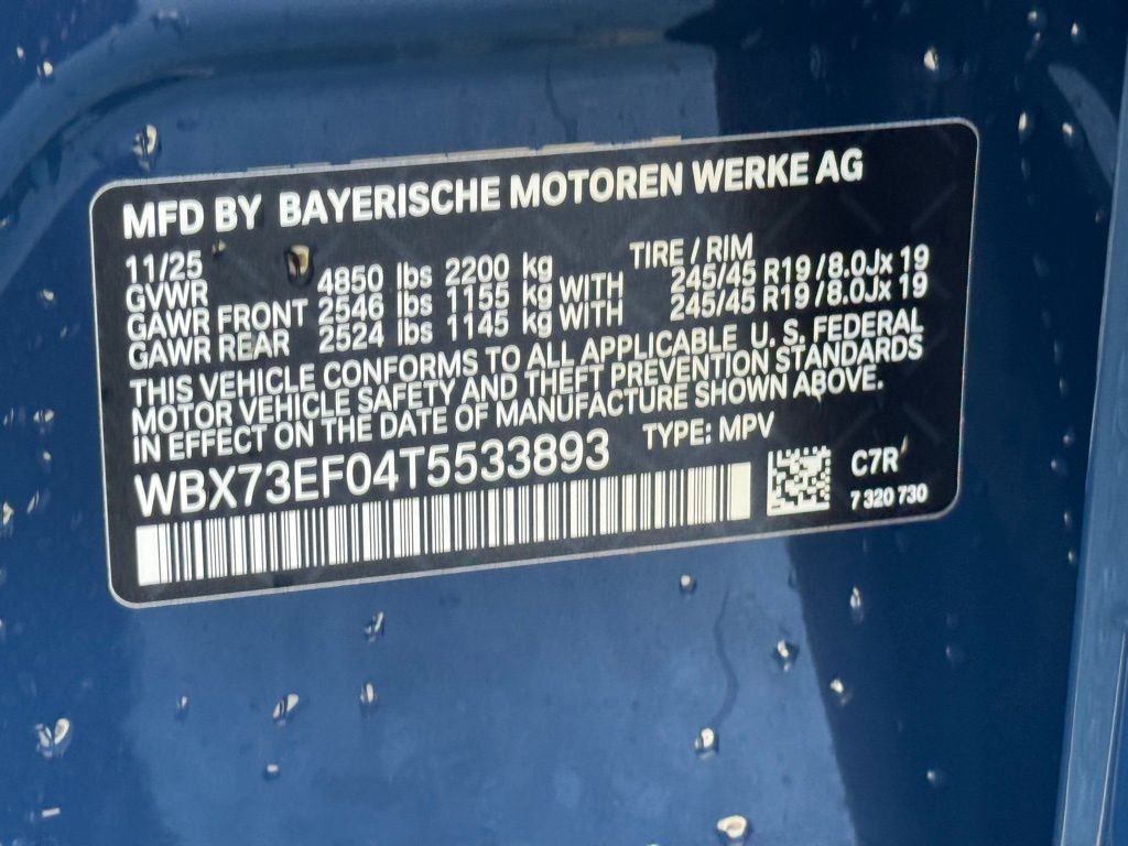 New 2026 Night Dusk Blue Metallic BMW xDrive28i image 32