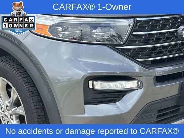 Certified Used 2021 Gray Metallic Ford XLT image 2