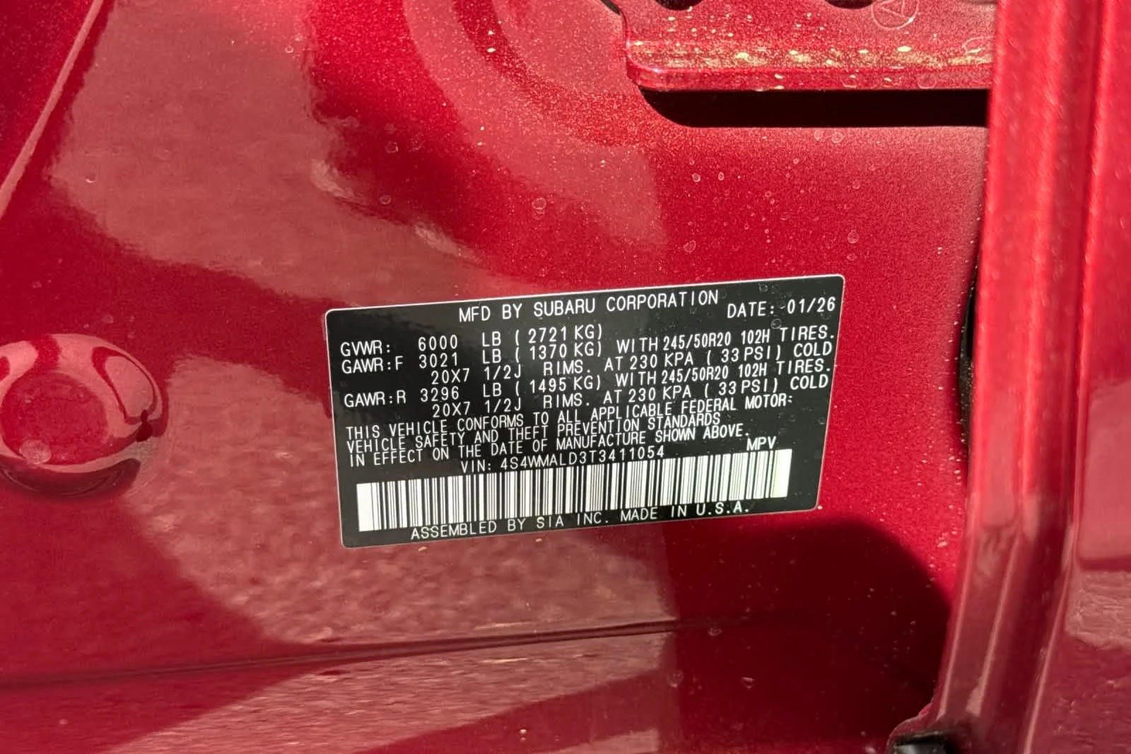 2026 Subaru Ascent Onyx Edition-Touring - Photo 28
