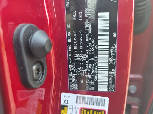Used 2022 Red Toyota Limited image 38
