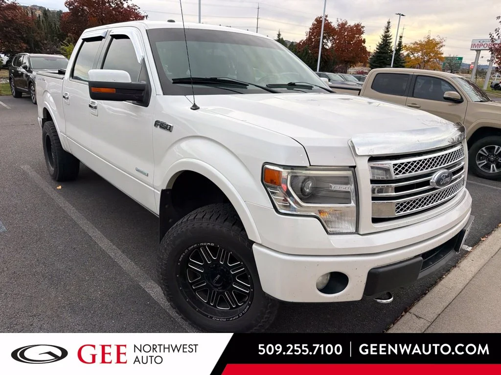 Used 2014 White Ford Limited image 1