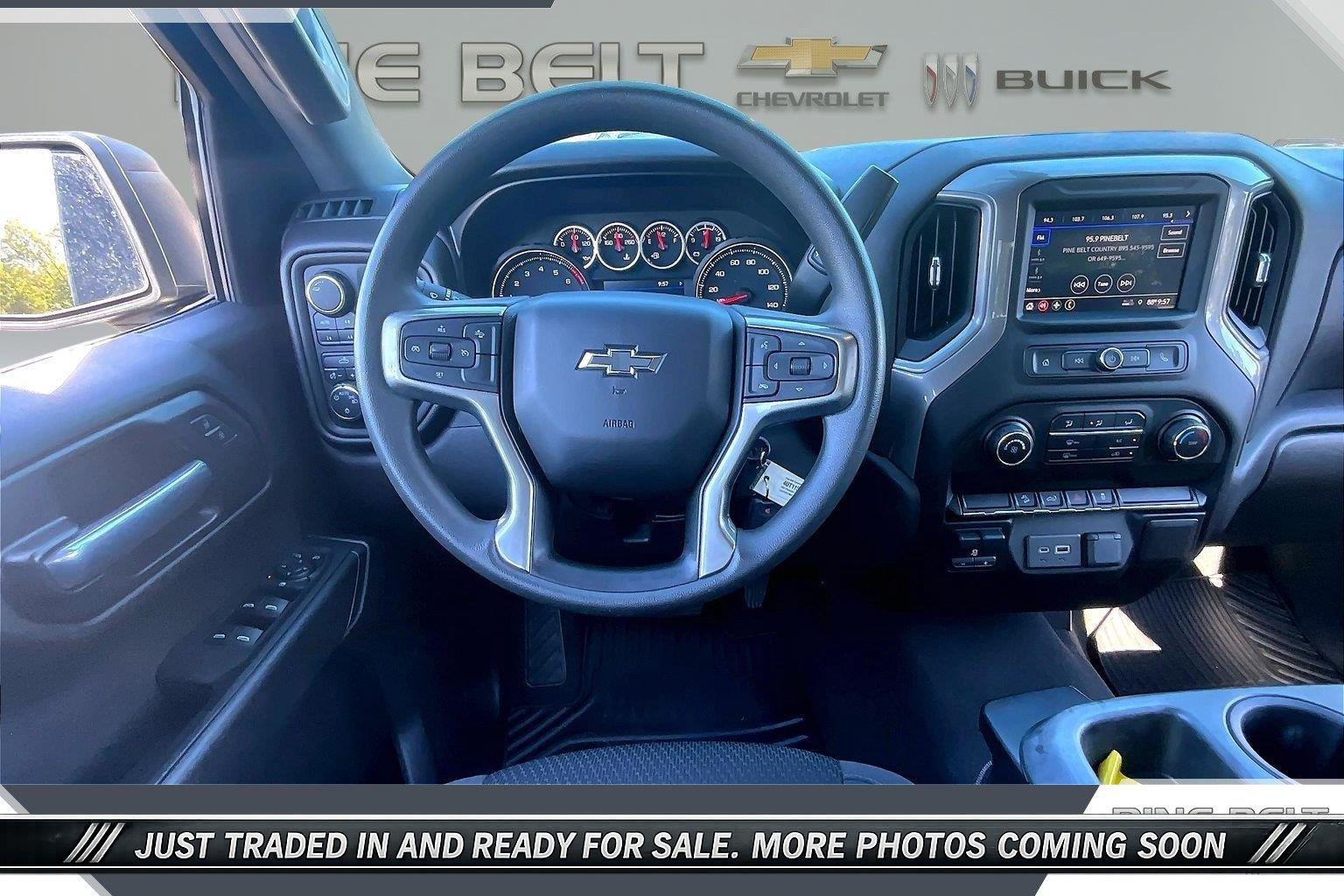 Used 2021 SATIN STEEL METALLIC Chevrolet Custom Trail Boss image 6