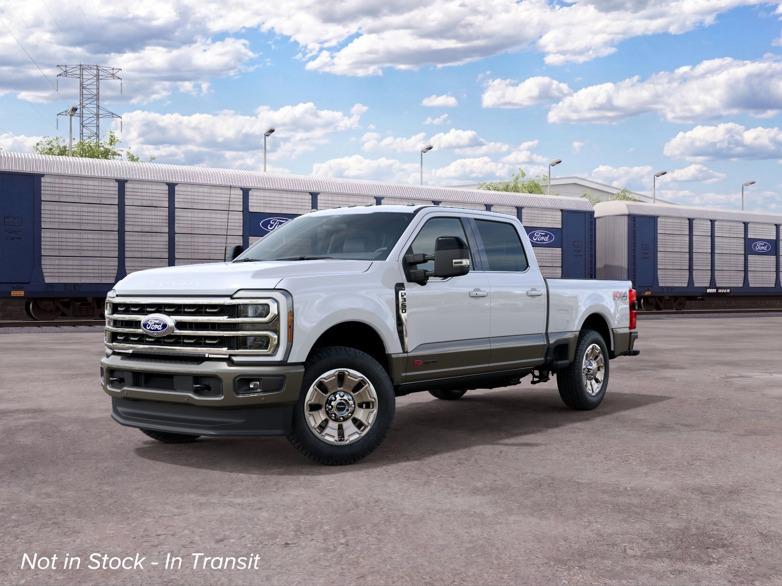 New 2027 Star White Metallic Tri-Coat Ford King Ranch image 13