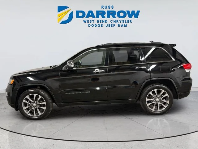 Used 2017 Jeep Grand Cherokee Overland with VIN 1C4RJFCG2HC876336 for sale in West Bend, WI