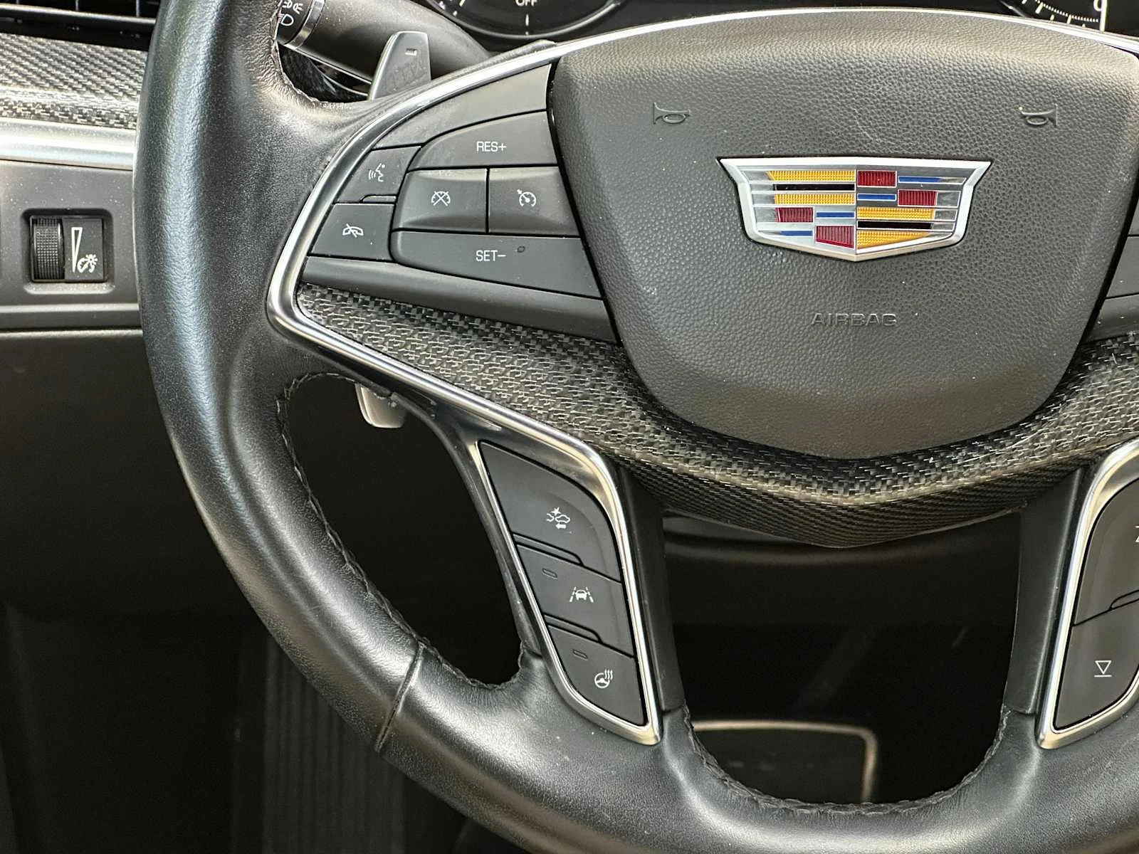Certified Used 2024 Stellar Black Metallic Cadillac Sport image 18