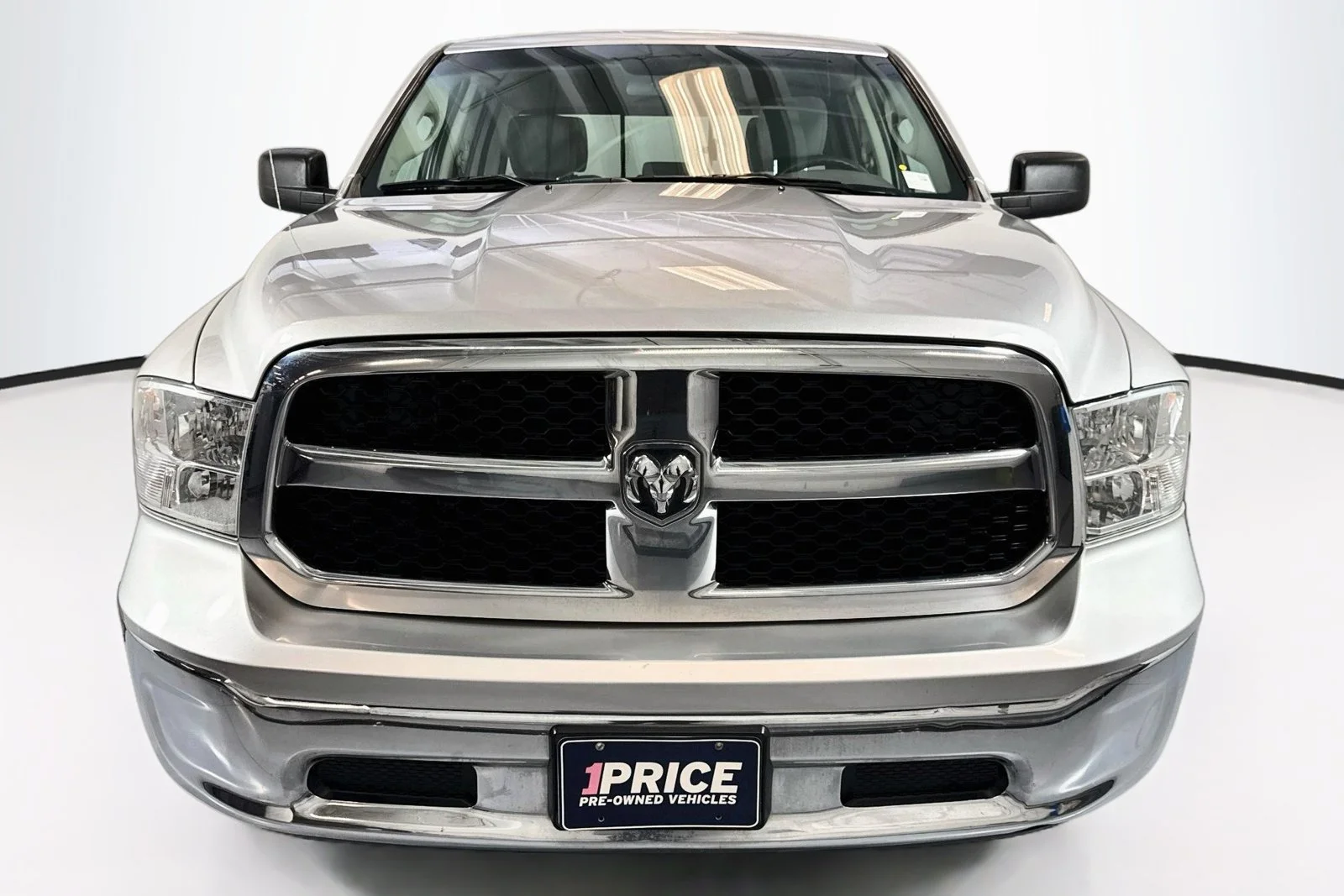 Used 2019 Bright Silver Metallic Clearcoat Ram SLT image 2