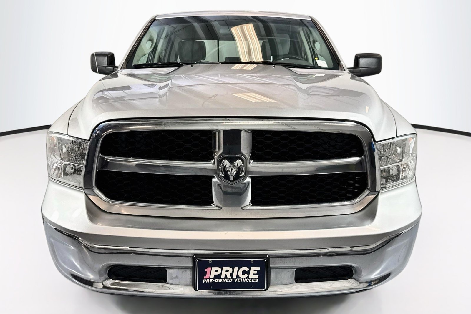 Used 2019 Bright Silver Metallic Clearcoat Ram SLT image 2