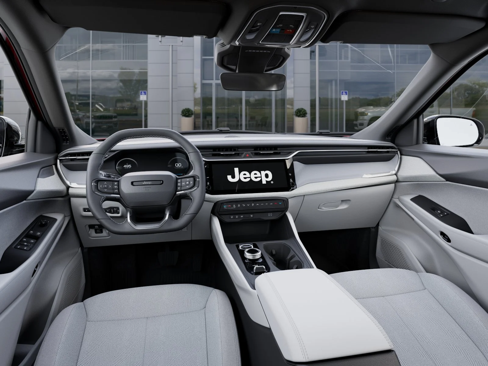New 2026 Red Hot Pearl-Coat Exterior Paint Jeep Laredo image 41