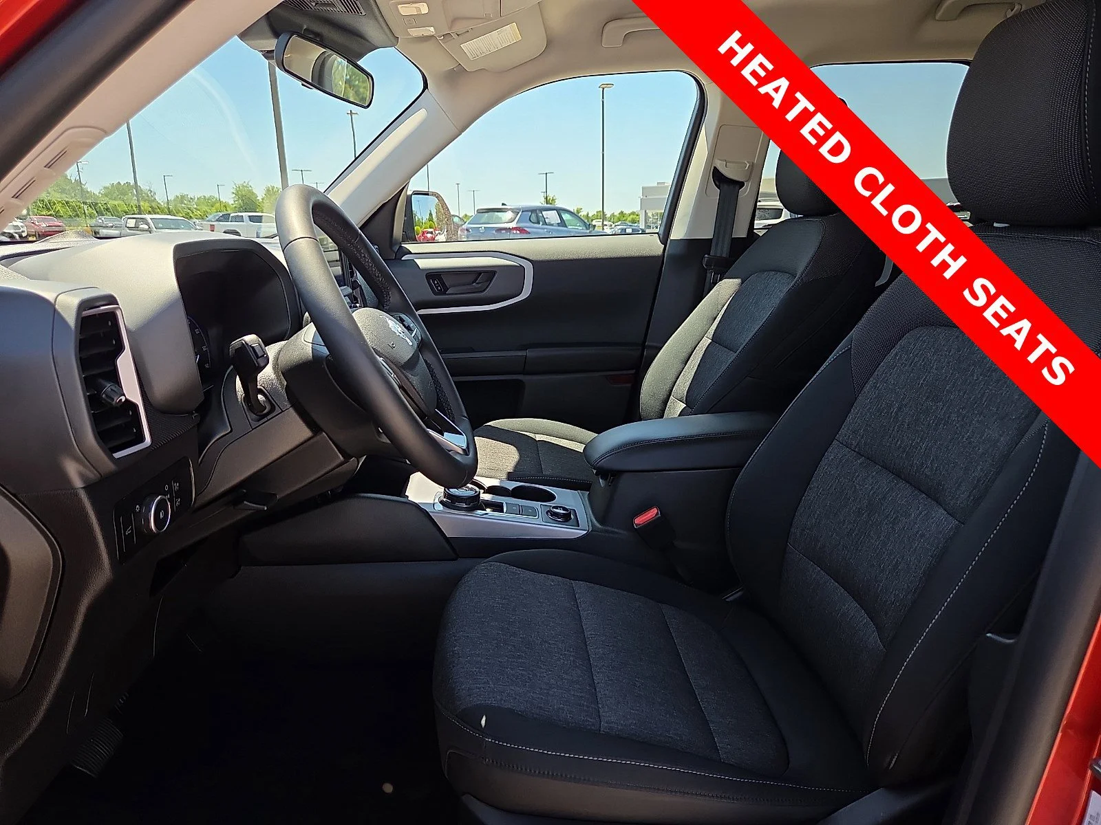 Used 2024 Hot Pepper Red Metallic Tinted Clearcoat Ford Big Bend image 15