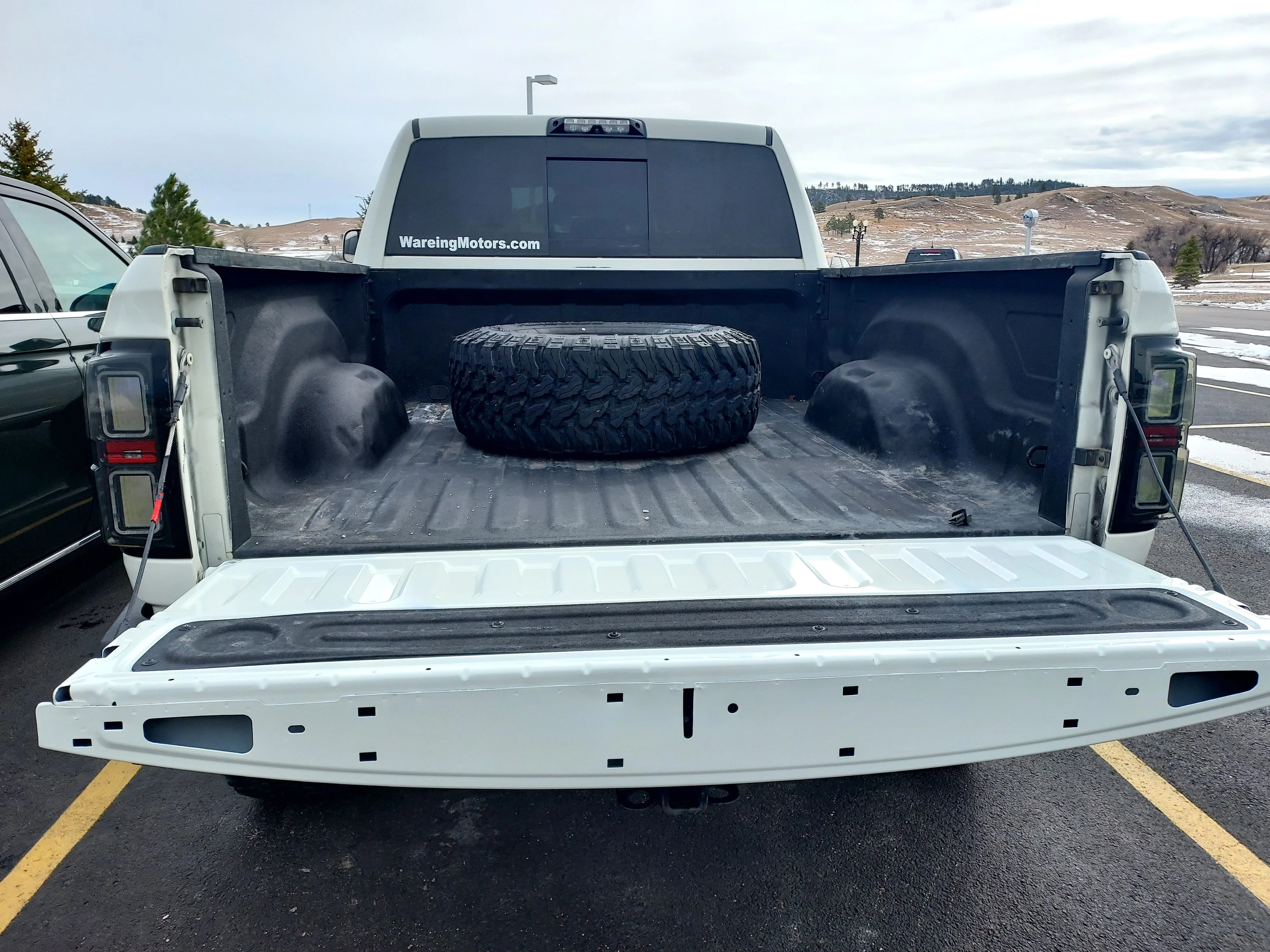 Used 2018 Pearl White Ram Longhorn image 6