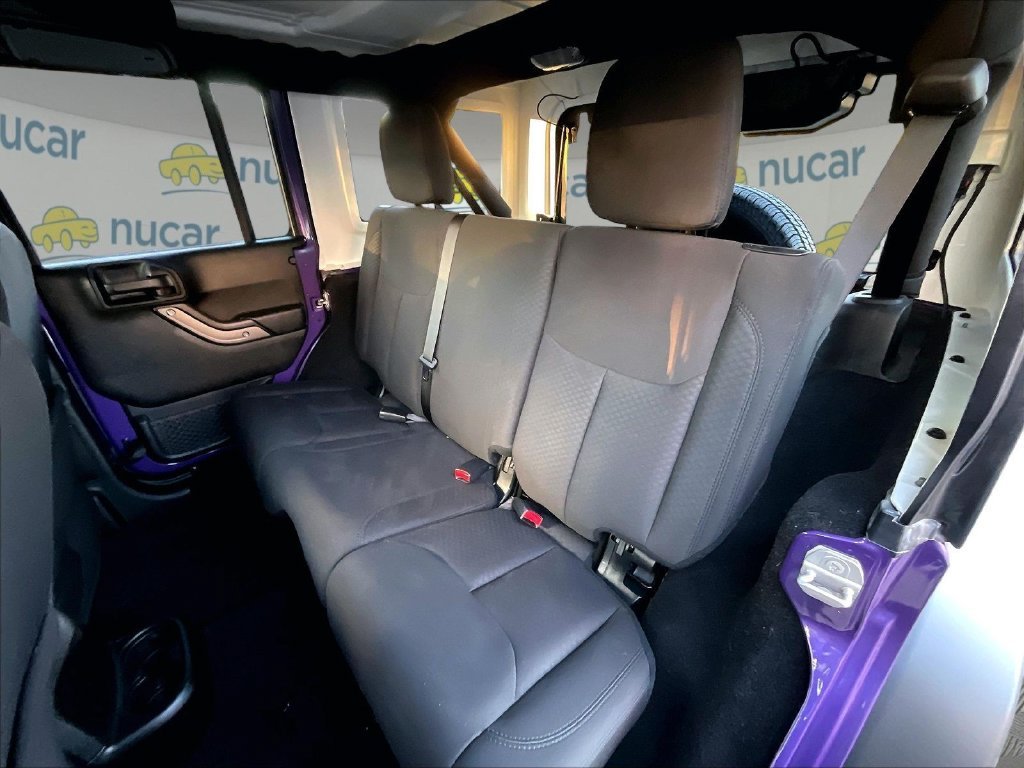 Used 2018 Xtreme Purple Pearlcoat Jeep Unlimited Sport image 15