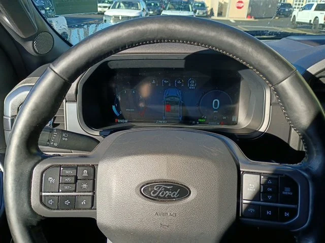 Used 2024 White Ford Lariat PowerBoost image 7