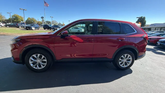 New 2026 Radiant Red Metallic Honda AWD LX image 7