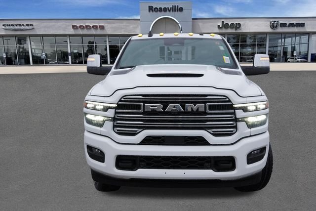 New 2026 Bright White Clear-Coat Exterior Paint RAM Laramie image 8