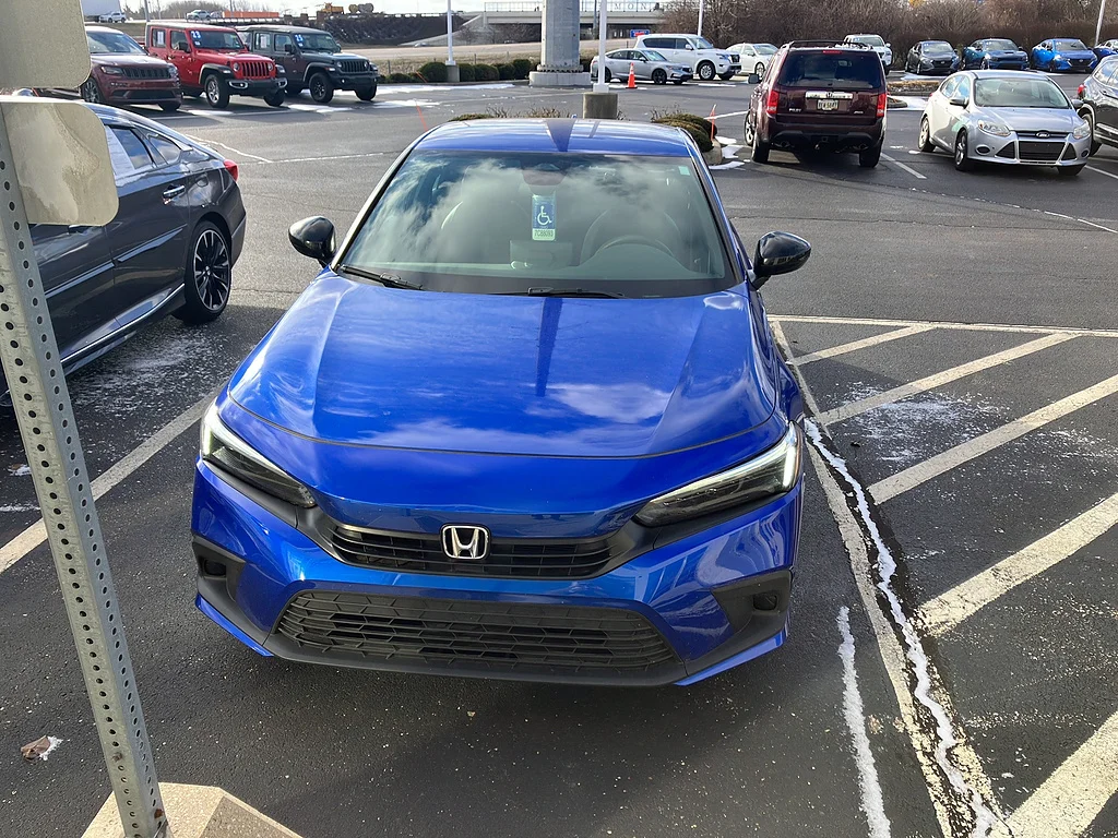 Certified Used 2024 Aegean Blue Metallic Honda Sport image 2