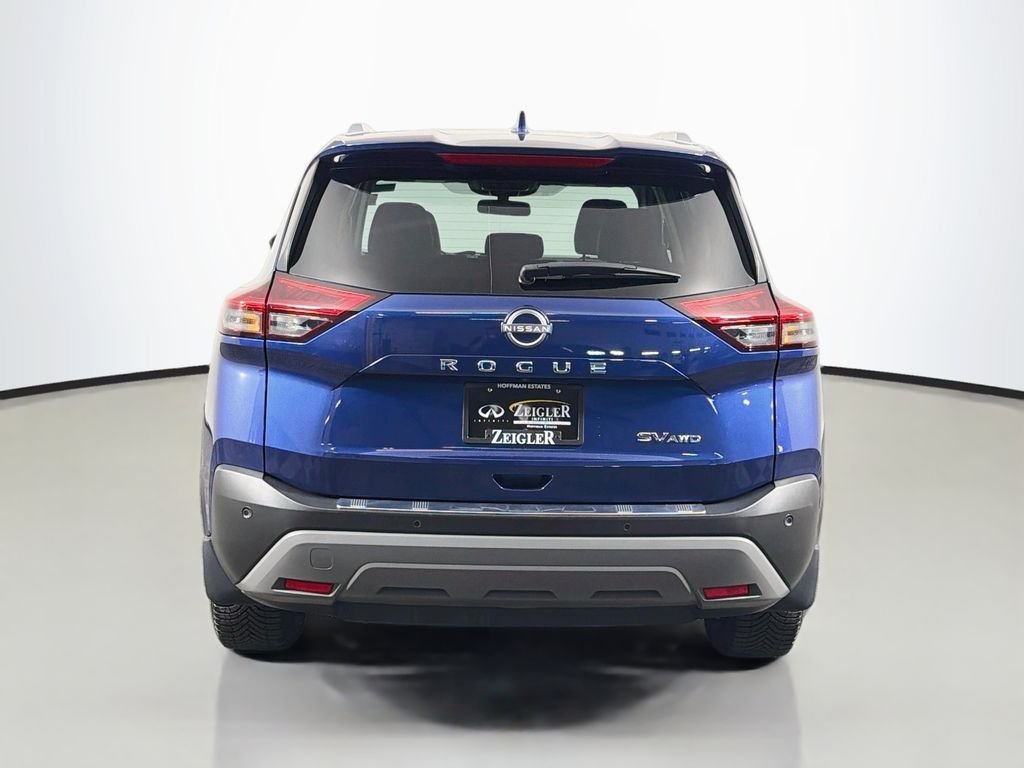 Used 2023 Caspian Blue Metallic Nissan SV image 6