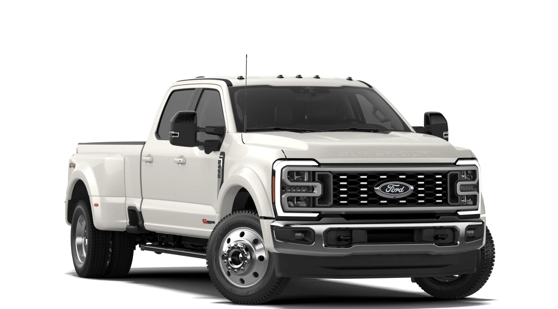New 2027 Star White Metallic Tri-Coat Ford Lariat image 4