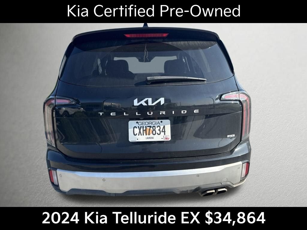 Certified Used 2024 Ebony Black Kia EX image 5