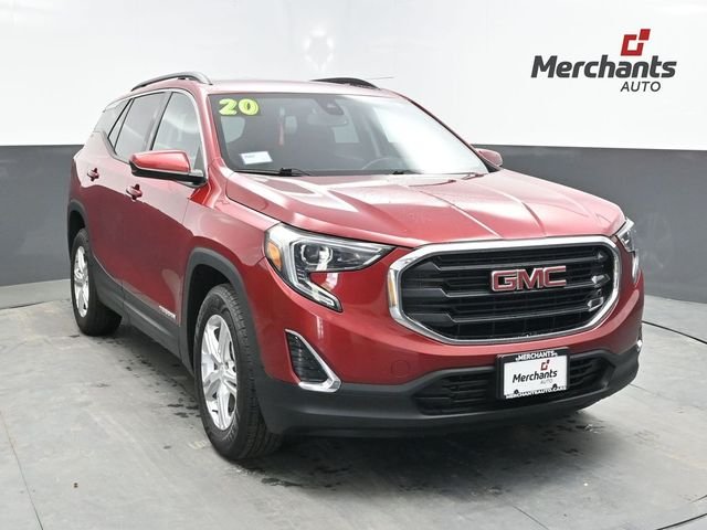 Used 2020 Red GMC SLE image 1