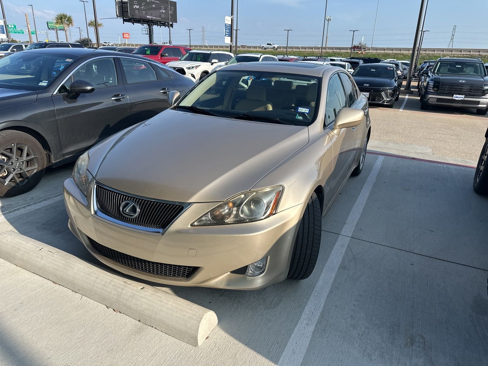 Used 2006 Lexus IS 250 with VIN JTHBK262362009293 for sale in Fort Worth, TX