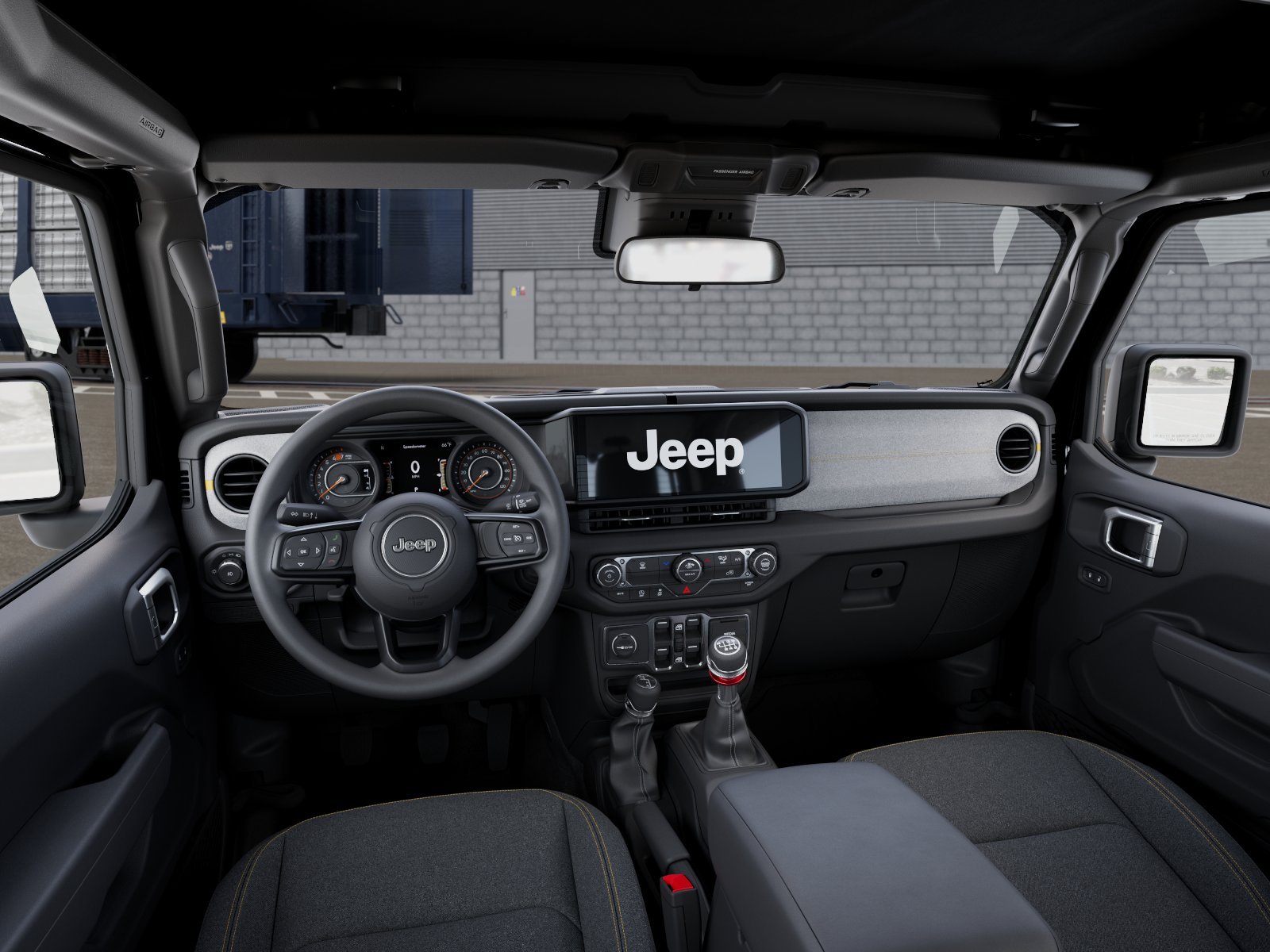 New 2027 Black Clearcoat Jeep Sport image 8