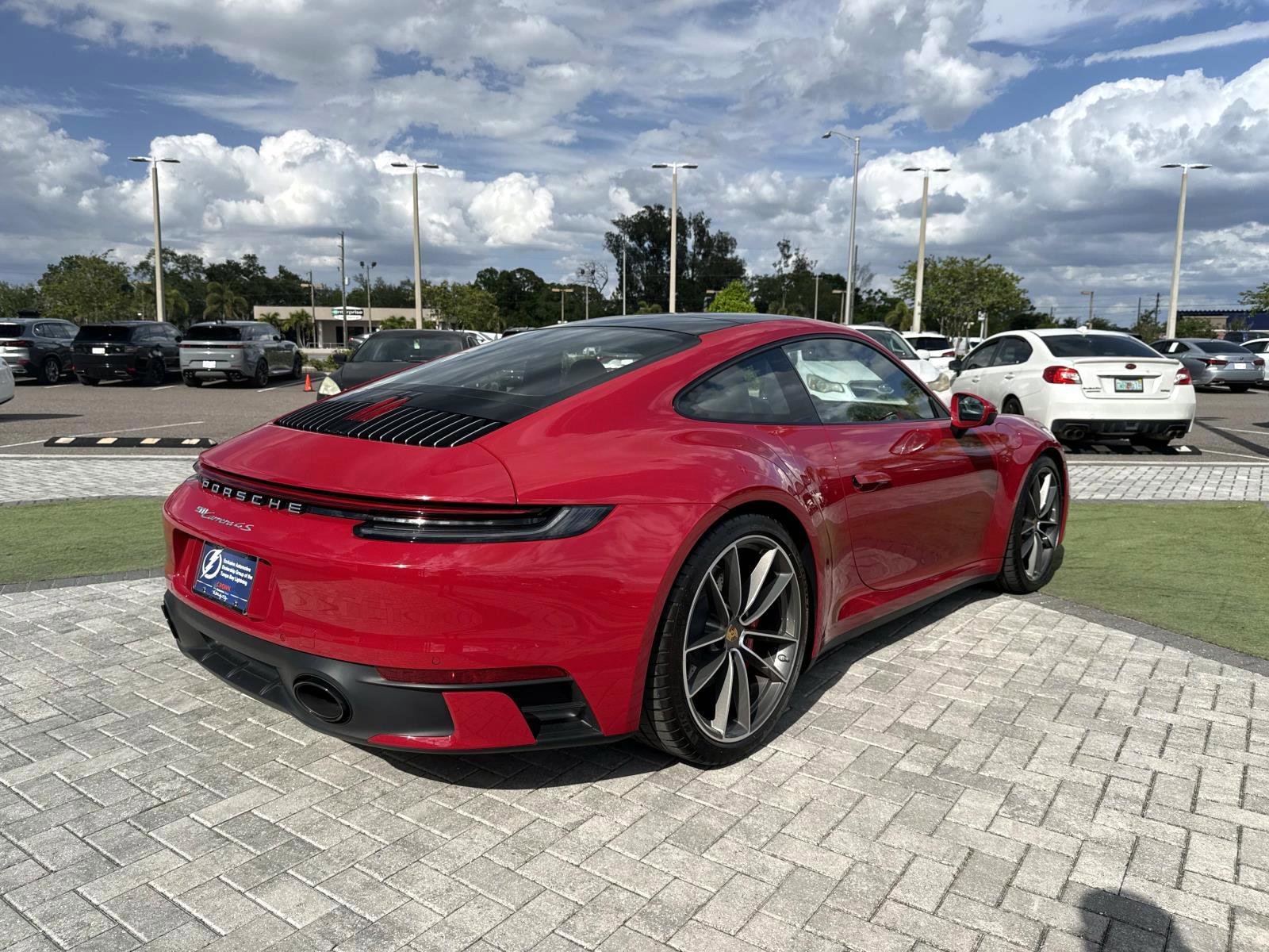 Used 2024 Carmine Red Porsche Carrera 4S image 5