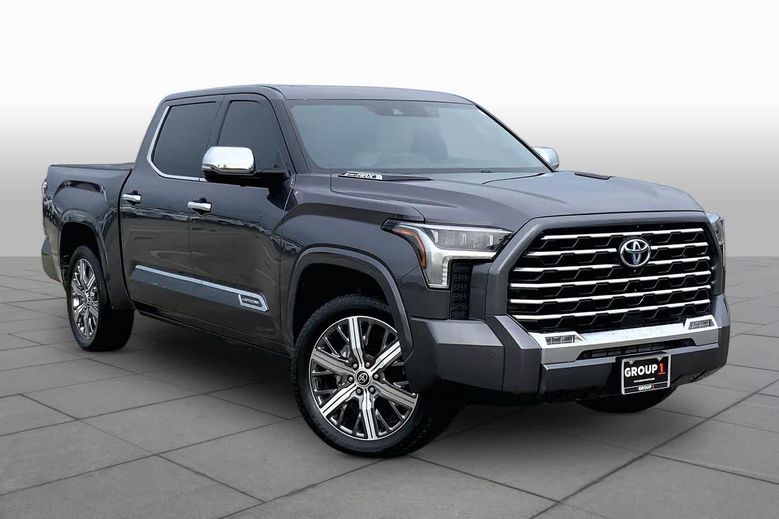 Used 2023 Magnetic Gray Metallic Toyota Capstone Hybrid image 3