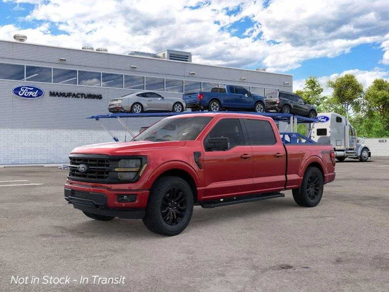 New 2026 Ruby Red Metallic Tinted Clearcoat Ford XLT image 2