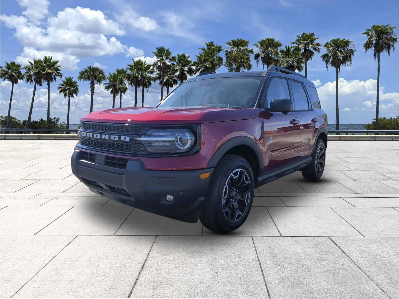 New 2025 Ruby Red Metallic Tinted Clearcoat Ford Outer Banks® image 6