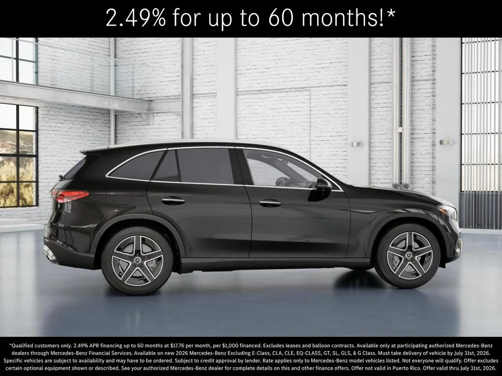 New 2026 Obsidian Black Metallic Mercedes-Benz GLC 300 image 17