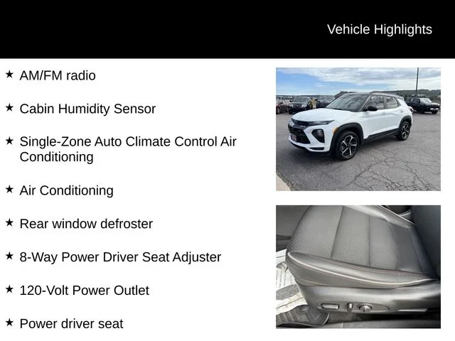 Used 2021 White Chevrolet RS image 15