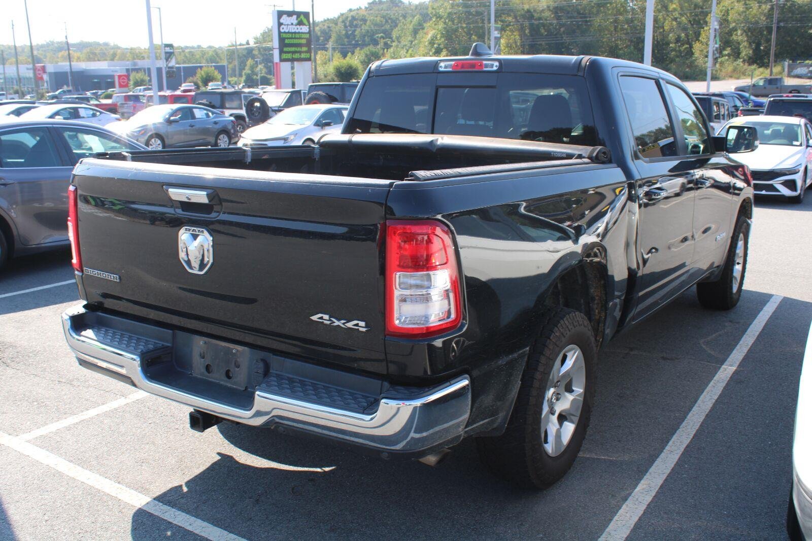 Used 2019 Diamond Black Crystal Pearlcoat Ram Big Horn/Lone Star image 6