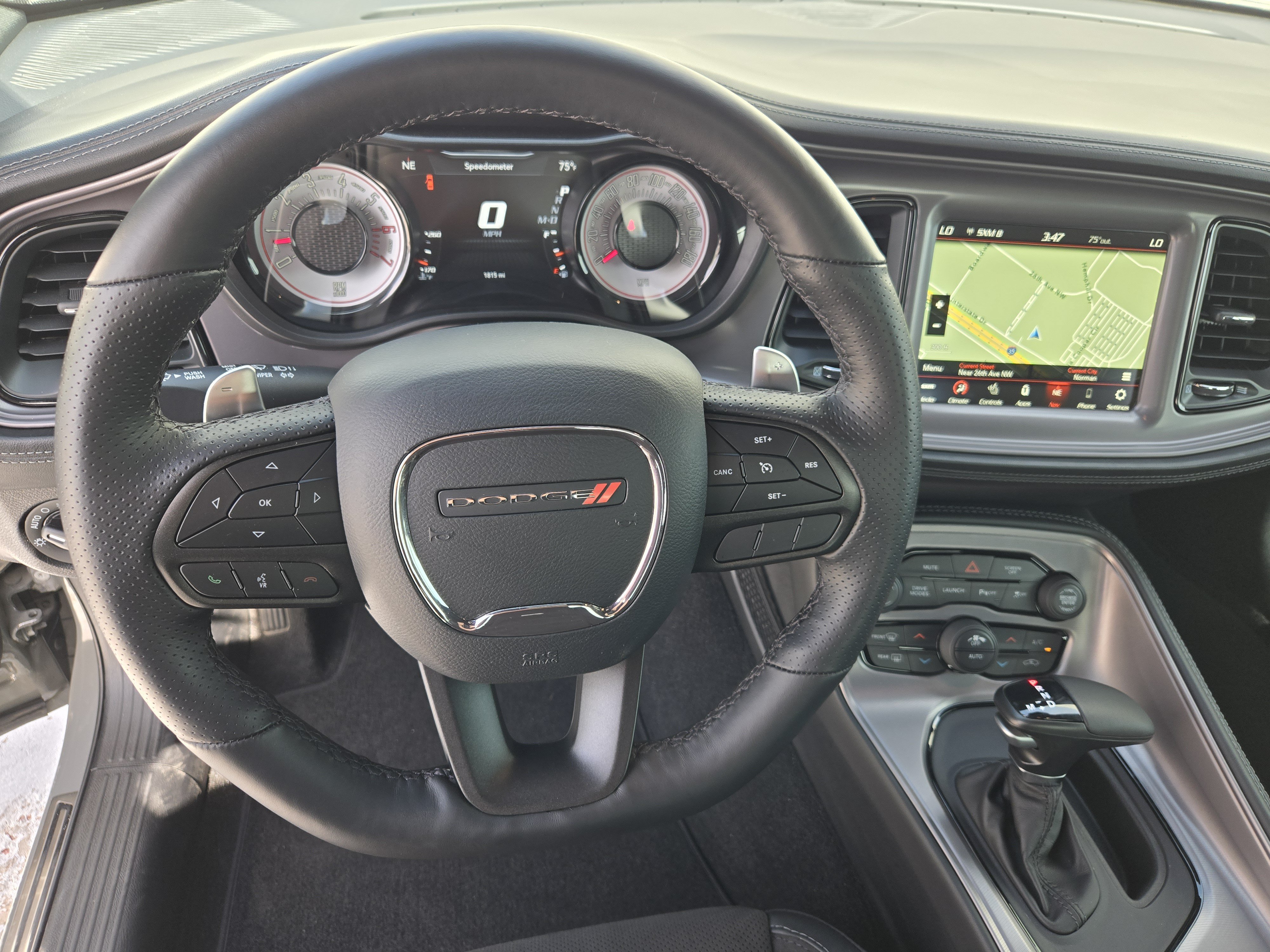 Used 2023 Destroyer Gray Clearcoat Dodge R/T Scat Pack Widebody image 29