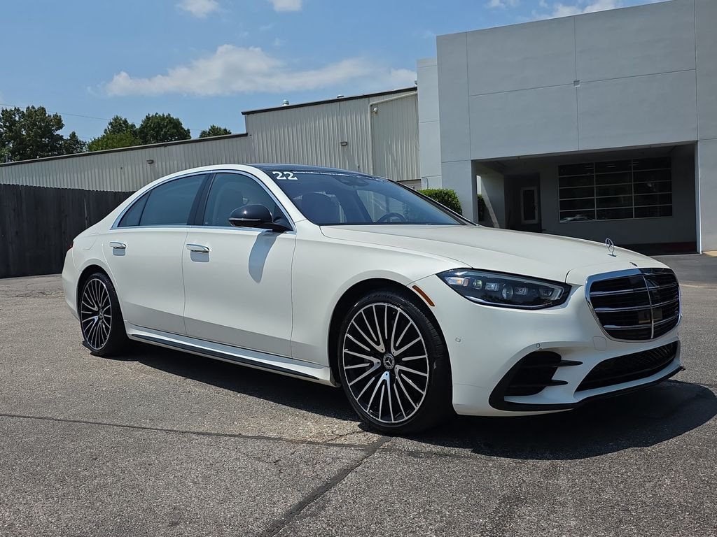 Certified Used 2022 White Mercedes-Benz S 580 image 7