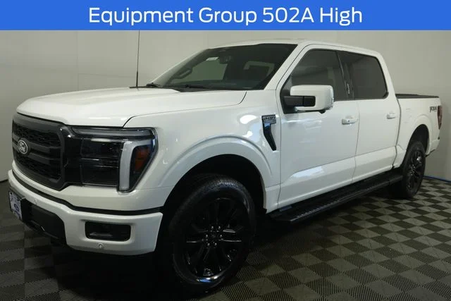 New 2026 Star White Metallic Tri-Coat Ford Lariat® image 4
