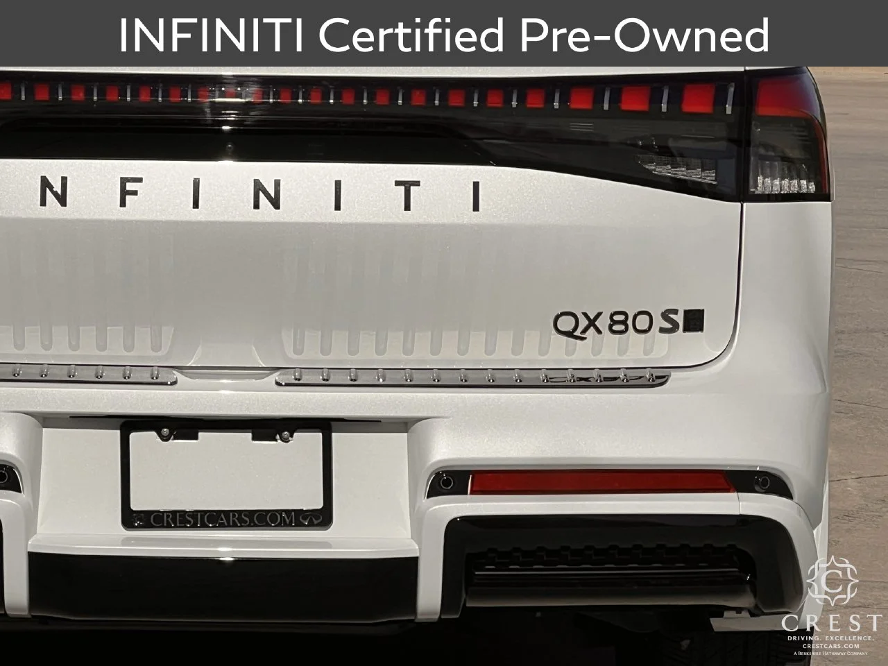 Certified Used 2026 Radiant White INFINITI SPORT image 6