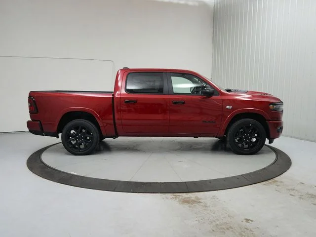 New 2026 Molten Red Pearl-Coat Exterior Paint RAM Laramie image 8